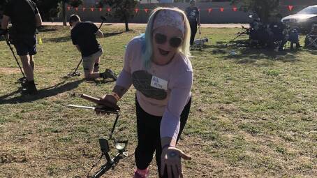 Competitor Nikki Miller was named overall champion of the 2024 NSW State Metal Detecting Championships at the weekend